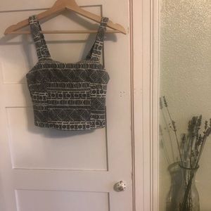 Brandy Melville Tribal Print Bralette